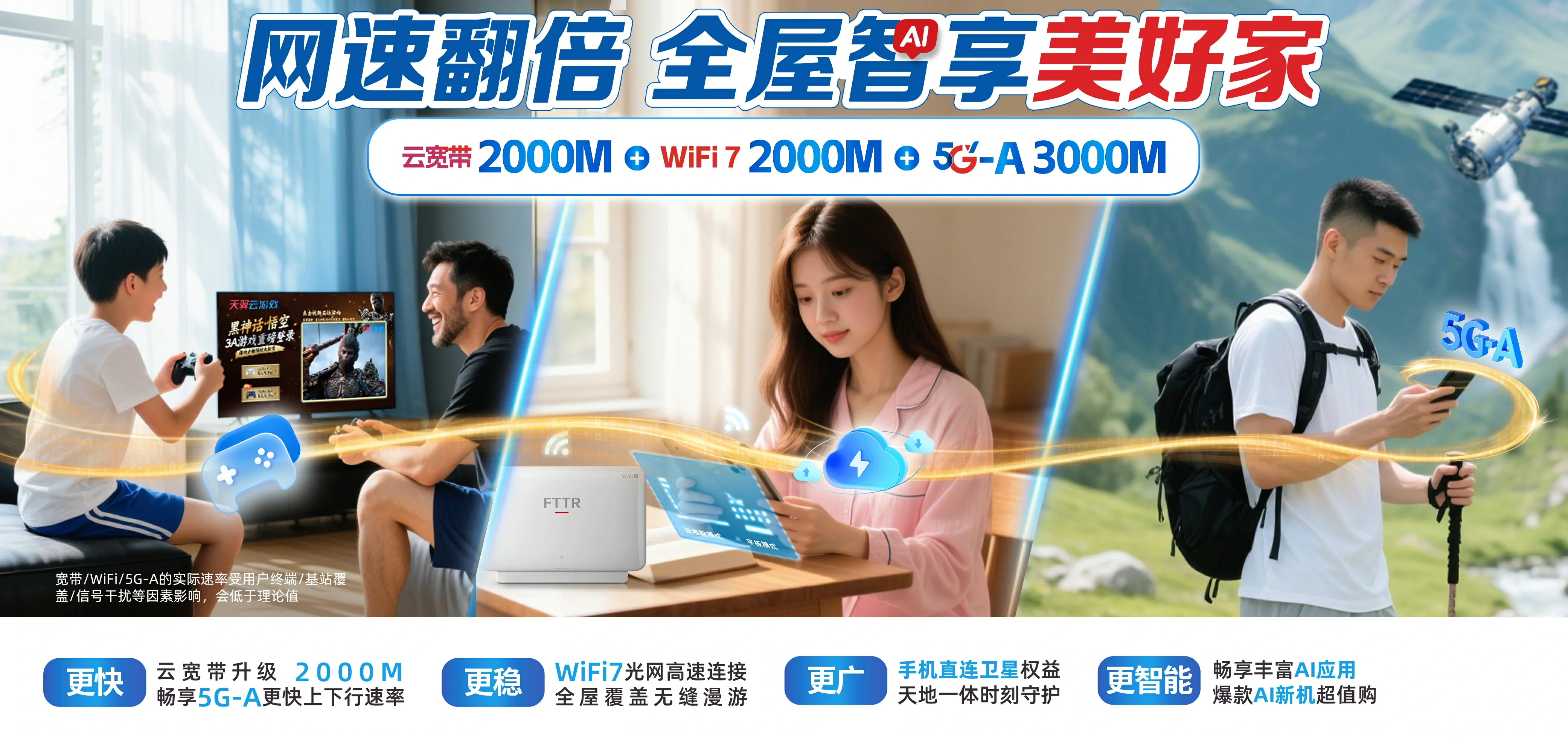 中国电信 通许县电信宽带 宽带套餐